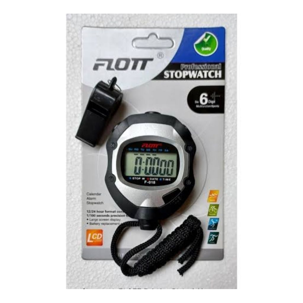 Stopwatch Digital Flott Dengan Peluit