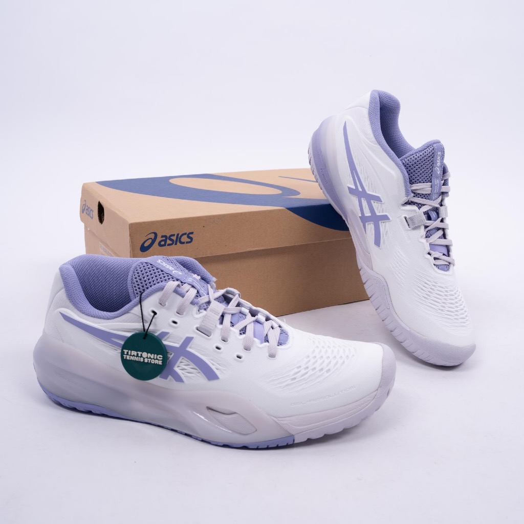 Sepatu Tenis Asics Gel Resolution X Beige Tennis BNIB ORIGINAL
