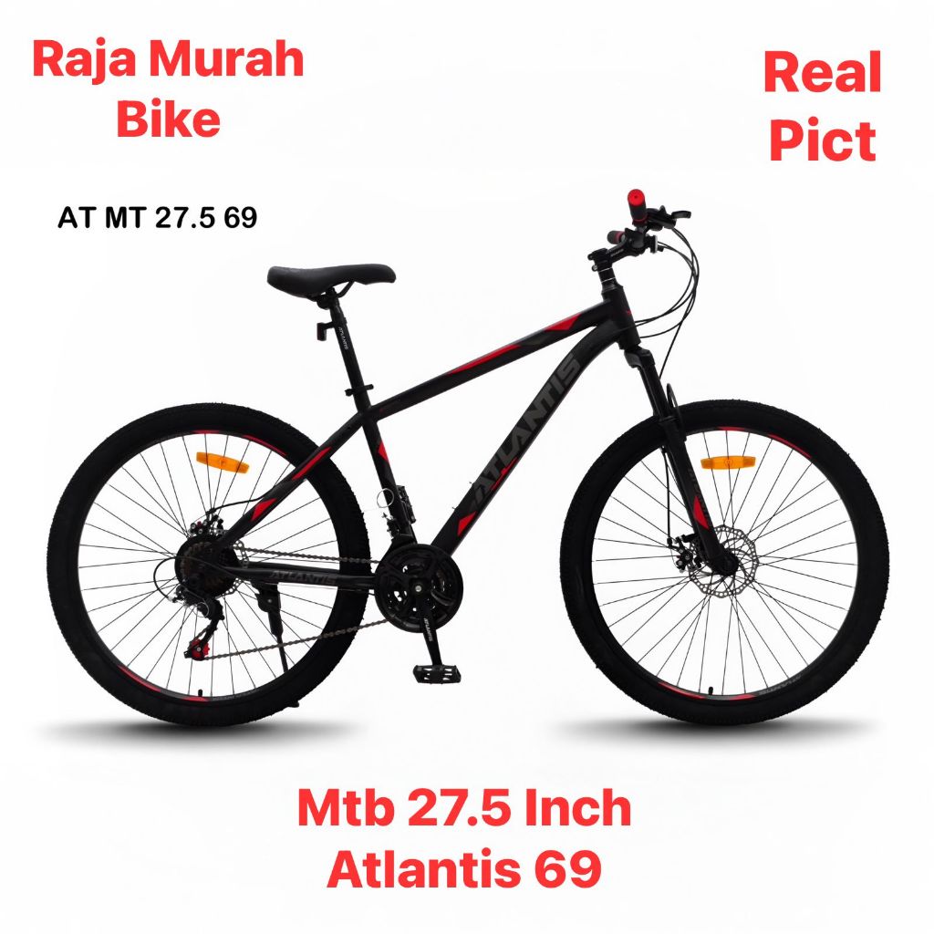 Sepeda Gunung MTB 27,5 Inch Atlantis At 69 Sepeda MTB Atlantis 69 27,5 Inch Sepeda Gunung Atlantis
