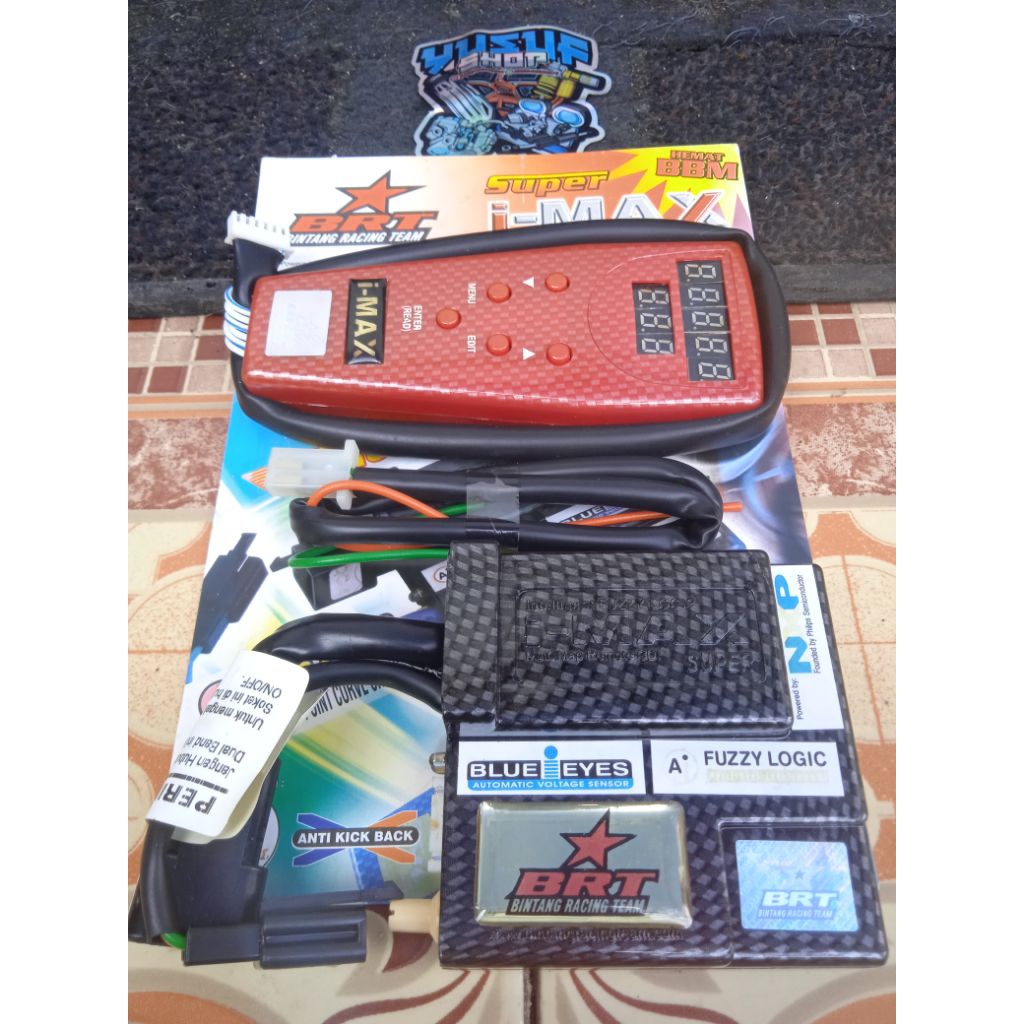 cdi original BRT imax + Remote super 24 step satria Fu 150