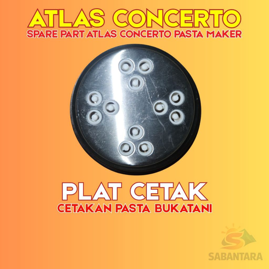 PLAT CETAKAN MAKARONI BUCATANI ATLAS CONCERTO