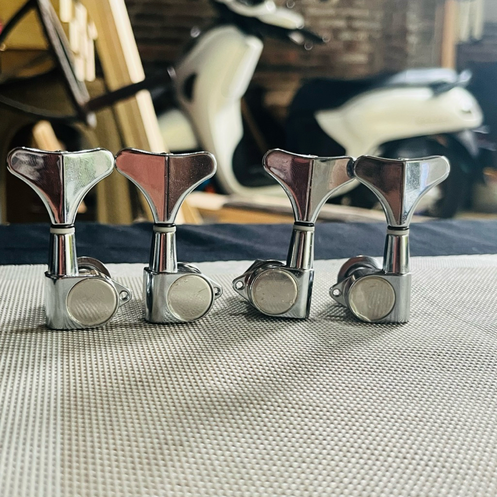 dryer head machine bass ibanez SDGR 4string 2x2 original warna chrome