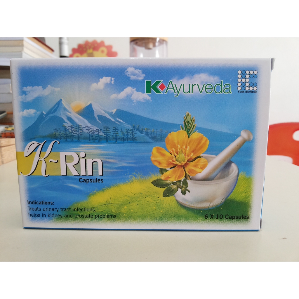 K Ayurveda Ayurin Plus 60 Caps Original K Link
