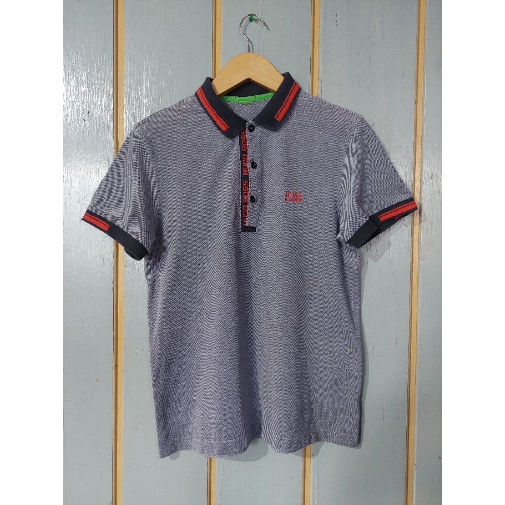 Kaos Kerah Hugo Boss Original Second