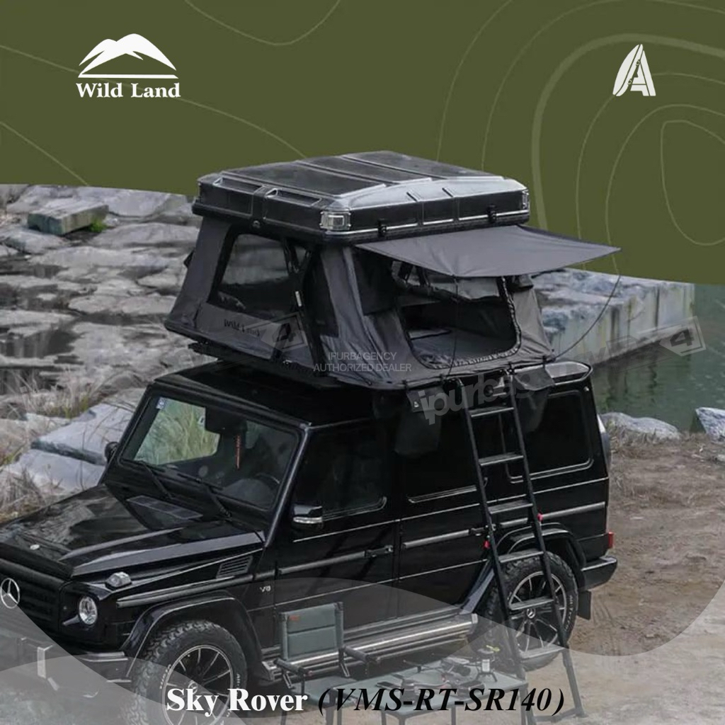 Tenda - Roof Tent Wild Land Sky Rover Automatic Remote Control Hardshell with Transparent Roof (2-3 