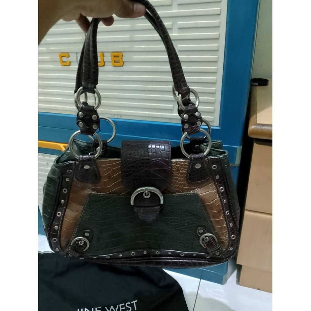 tas kulit original nine west second