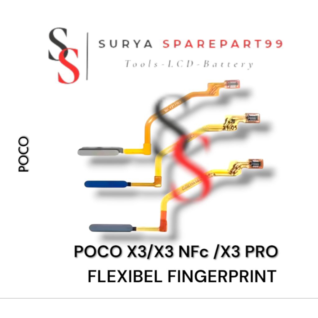 FINGERPRINT FLEXIBEL Poco X3/X3 NFC/X3 PRO