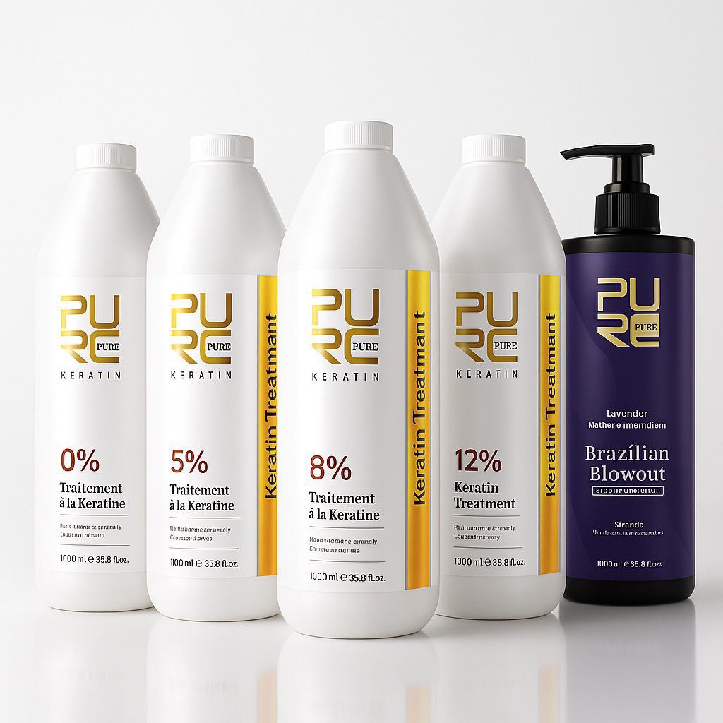 PURC KERATIN 1000ml / PURE KERATIN 5% 8% 12%