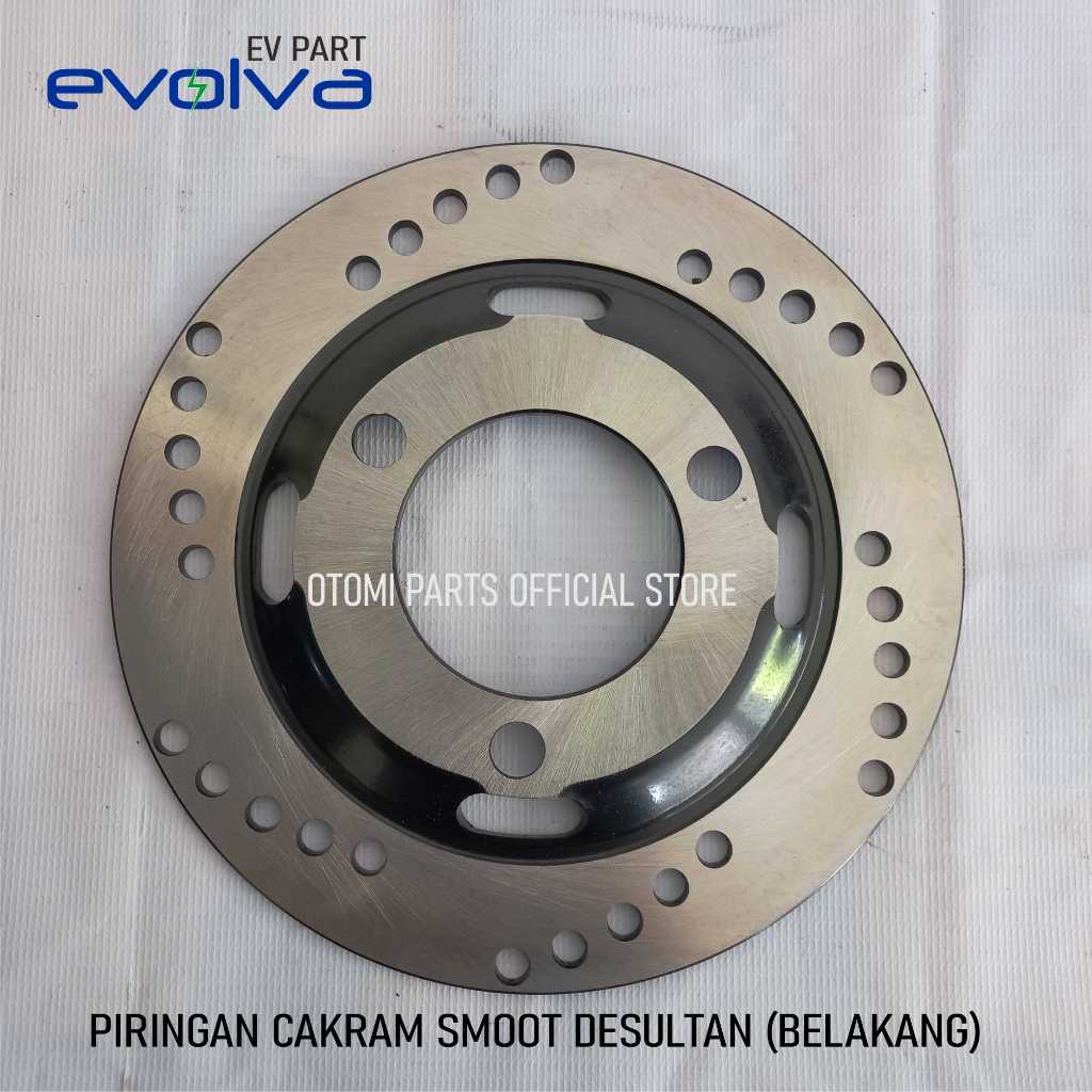 EVOLVA - PIRINGAN CAKRAM MOTOR LISTRIK SMOOT DESULTAN BELAKANG