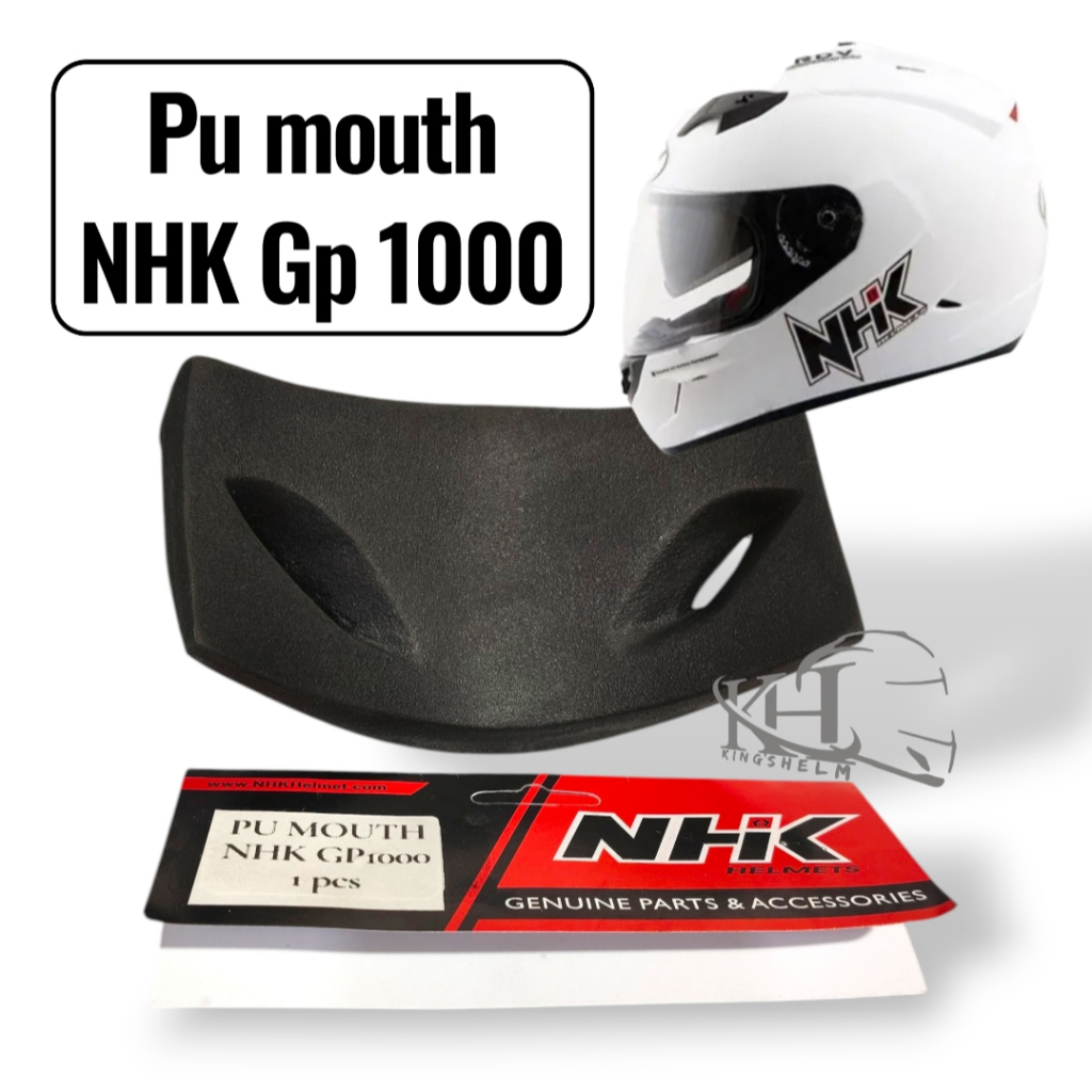 PU Mouth NHK GP1000 Full Face Helmet With Comfortable Cushioning