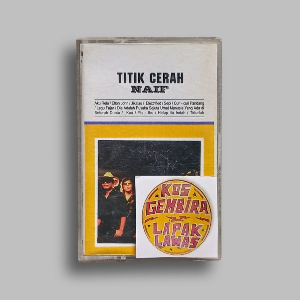 Kaset Pita Naif Titik Cerah Original Bekas | Lapak Lawas Yk
