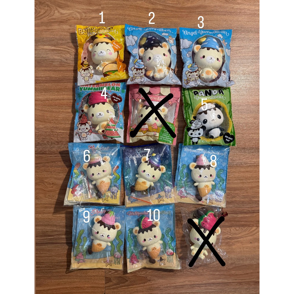 yummiibear mascot mermaid