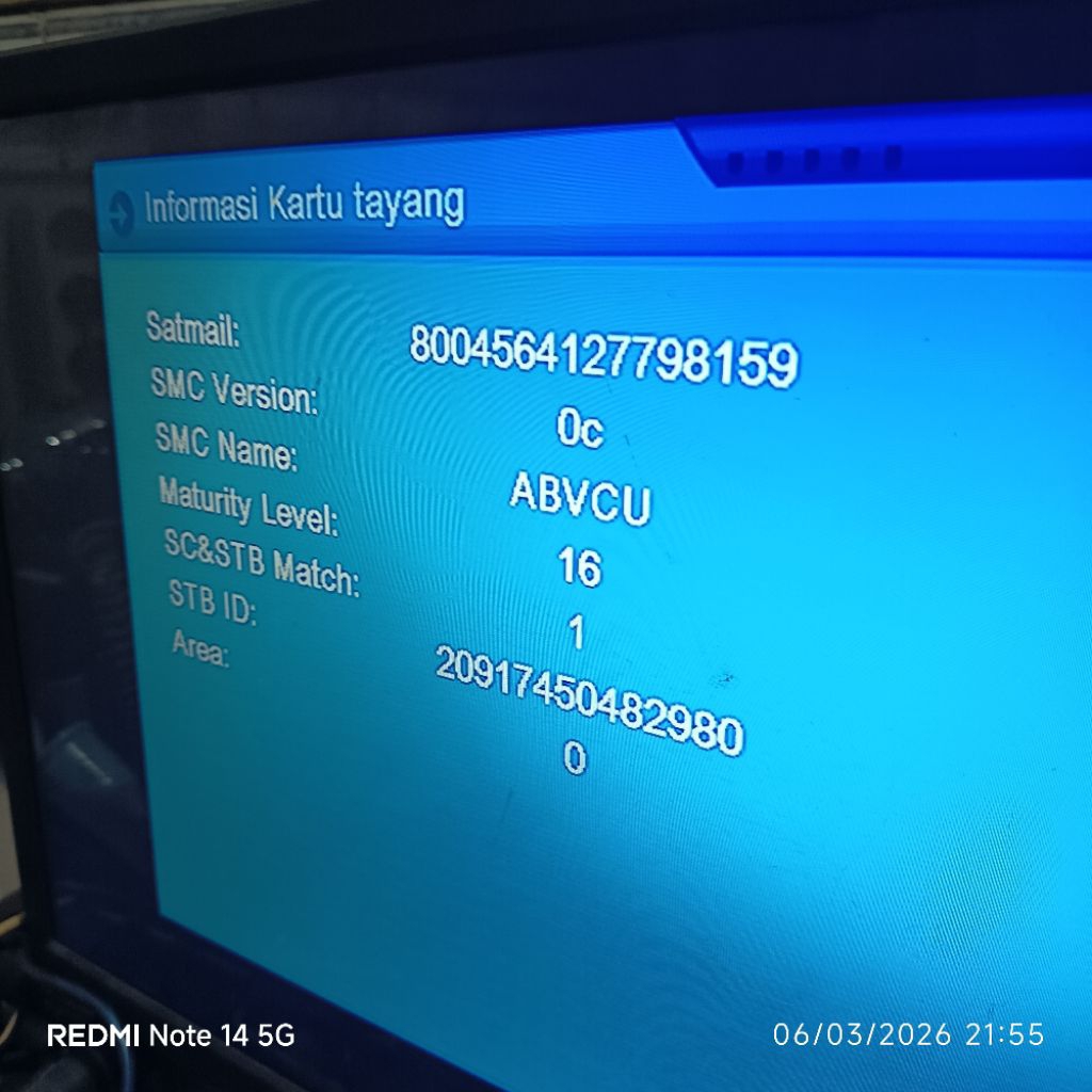 Reciever parabola matrix sinema HD