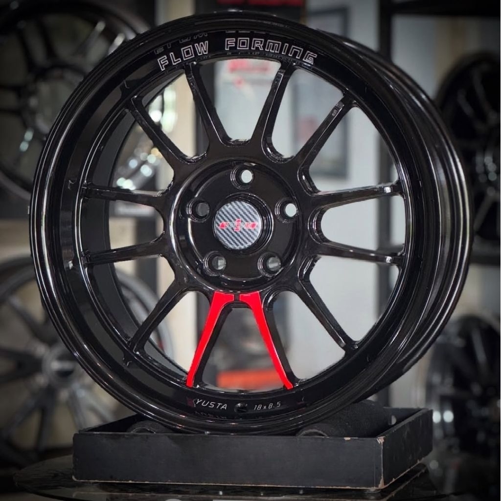 velg mobil ring 18 VENOM 5 YUSTA FLOW FORMING R18 velg racing Innova reborn Civic zenix terios rush 