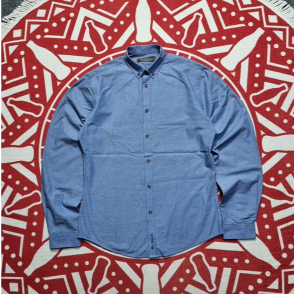 Ben Sherman kemeja pria lengan panjang