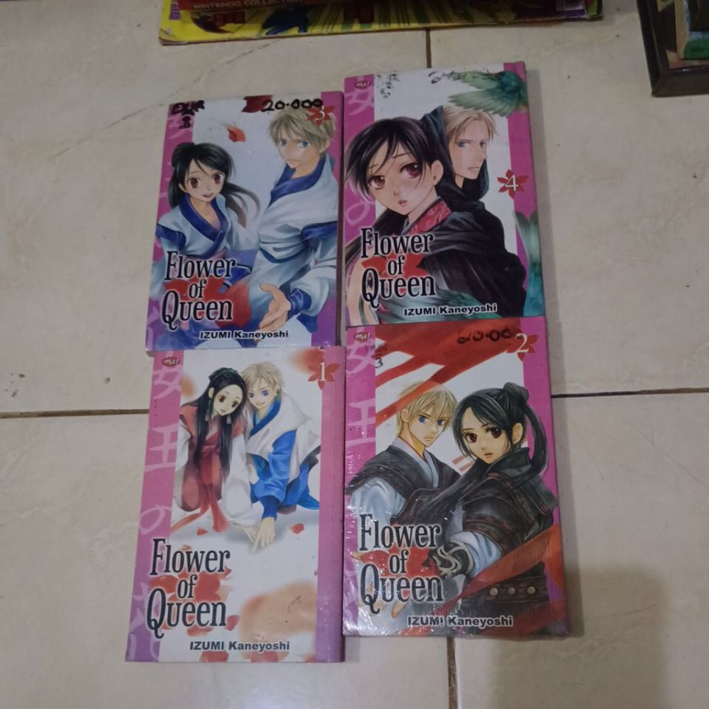 Komik Izumi kaneyoshi - Flower Of Queen 1 2 3 4 (4 komik)