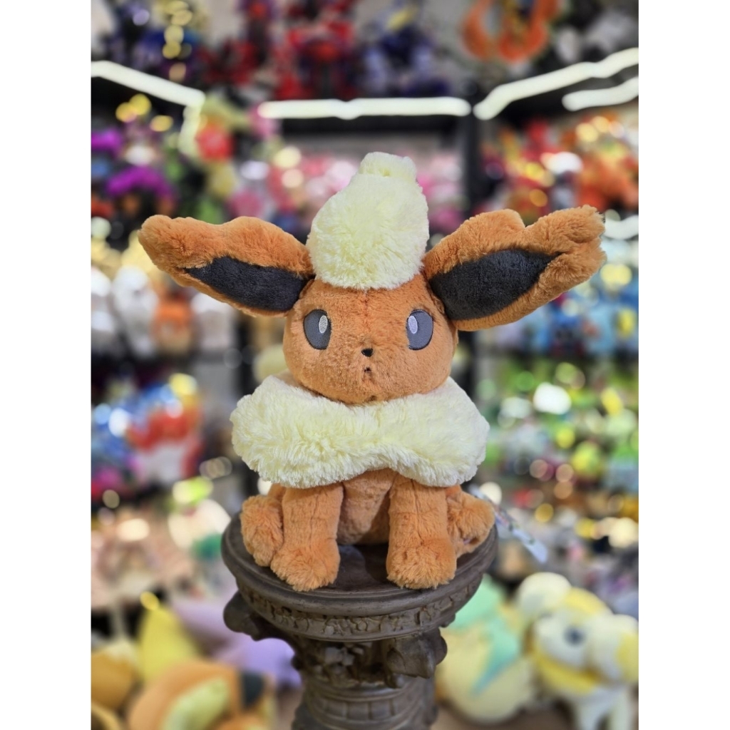 Pokemon Fuwa Fuwa Flareon Plush Singapore Tag
