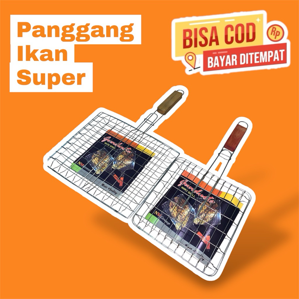 Alat Panggang Ikan / Daging Lipat Panggan ikan alat bakar ikan bakaran ikan