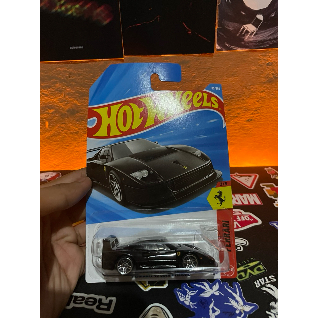 Hot Wheel Ferrari F40 Black