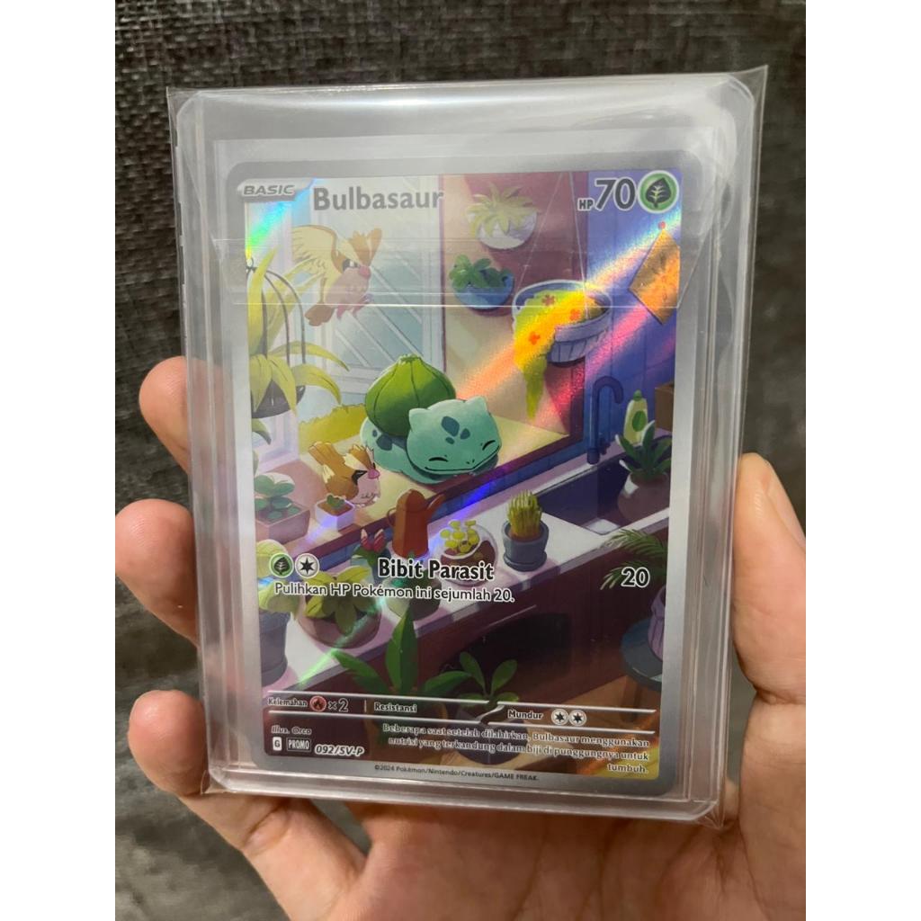 Bulbasaur AR Promo 092/SV-P Kartu Pokemon TCG ID