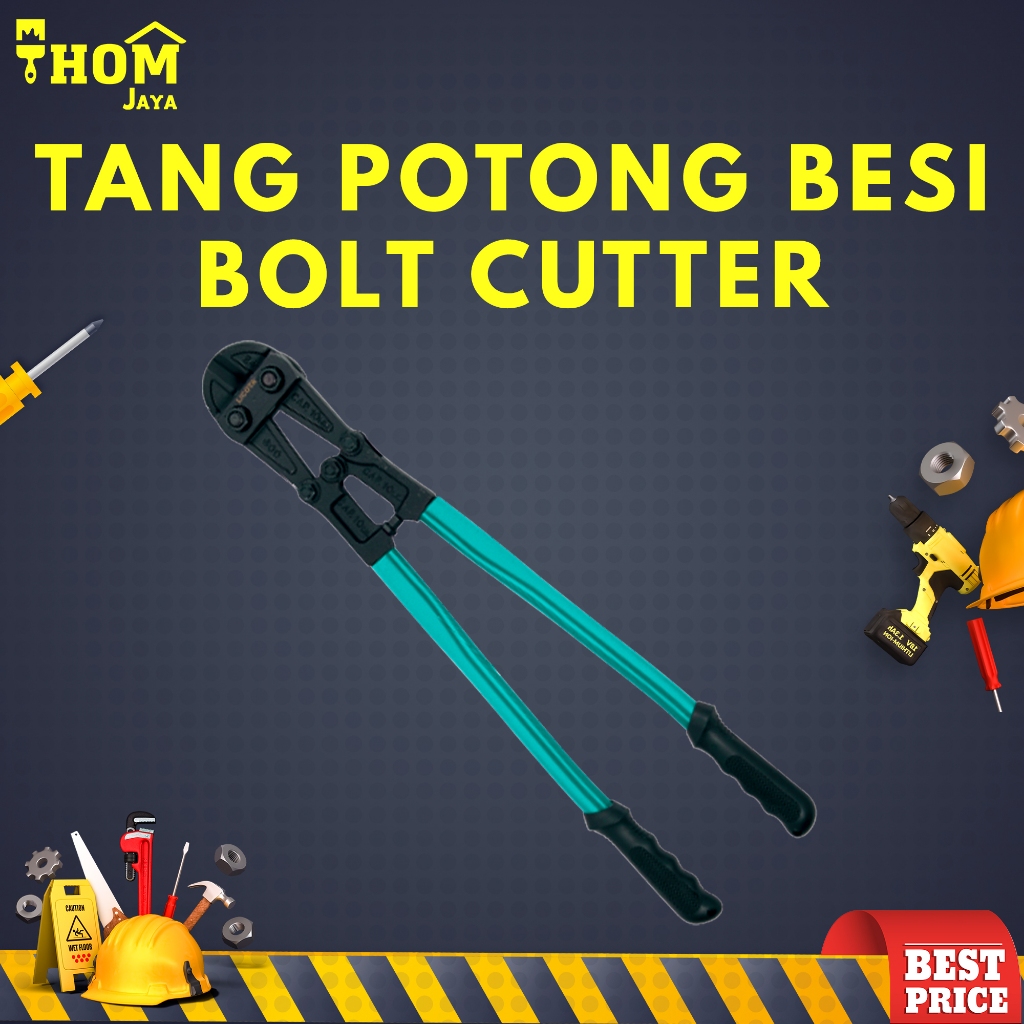 GUNTING BESI / GUNTING BETON / TANG POTONG BESI / BOLT CUTTER / TANG POTONG BETON / PEMOTONG BESI
