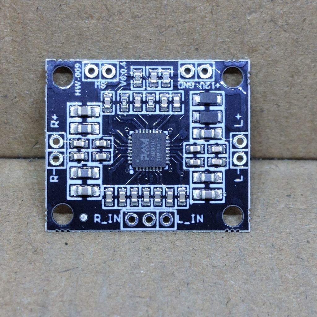 Kit Amplifier mini PAM8610 class D power 2x15watt