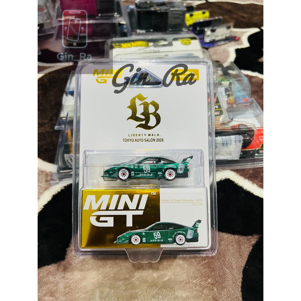 Mini GT 1163 Nissan LB-Super Silhouette 180SX 2026 Tokyo Auto Salon
