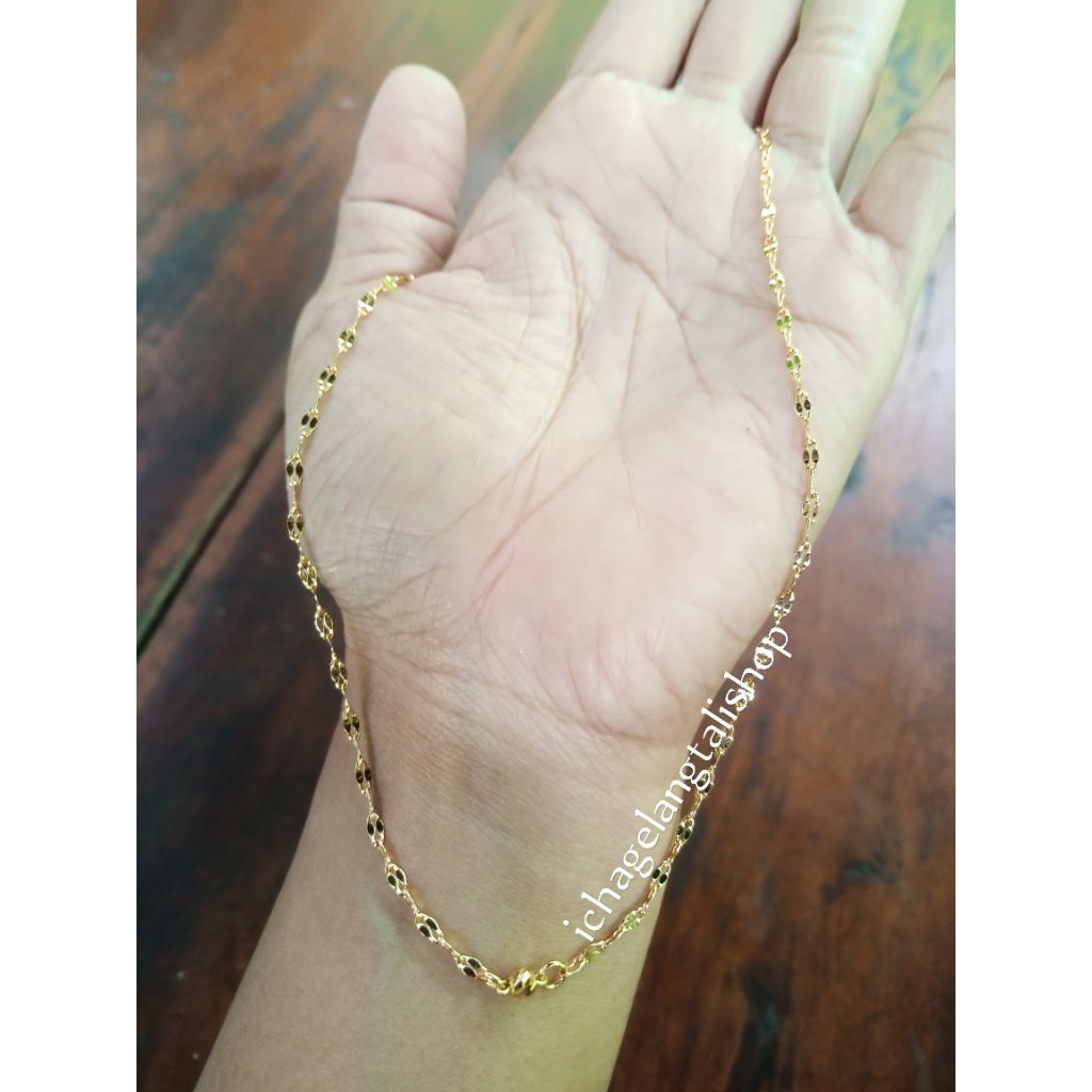 kalung dewasa variasi Mrican 0, 1 gram semar nusantara