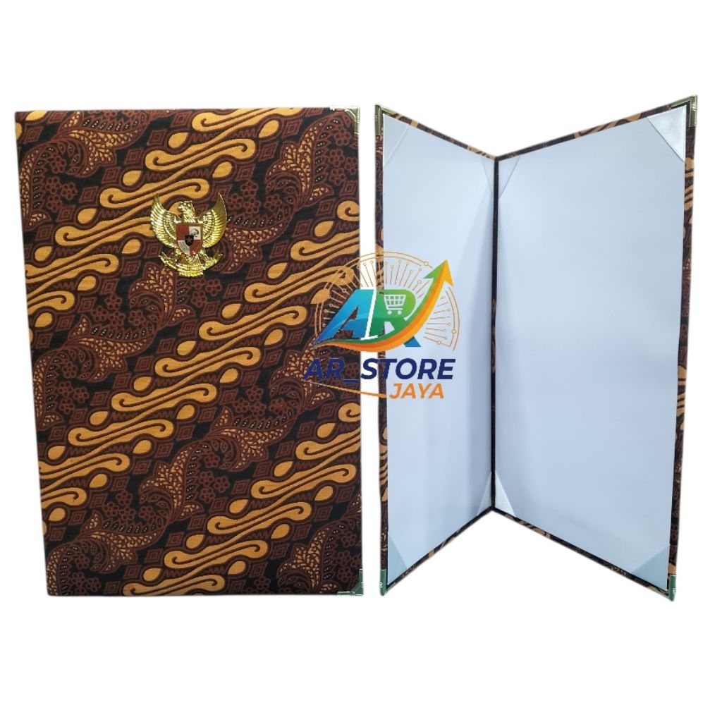 map batik tebal premium F4