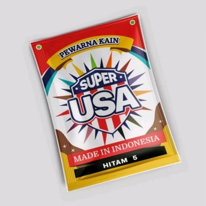 WANTEX SUPER USA PEWARNA KAIN PAKAIAN BAJU CELANA