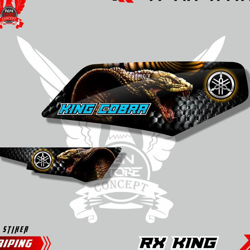 Stiker Striping Rx King Variasi Motor Terbaru  Variasi King Cobra