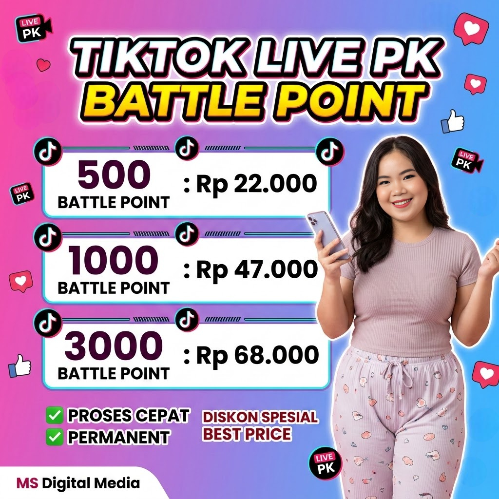 TIKTOK LIVE PK BATTLE POINT