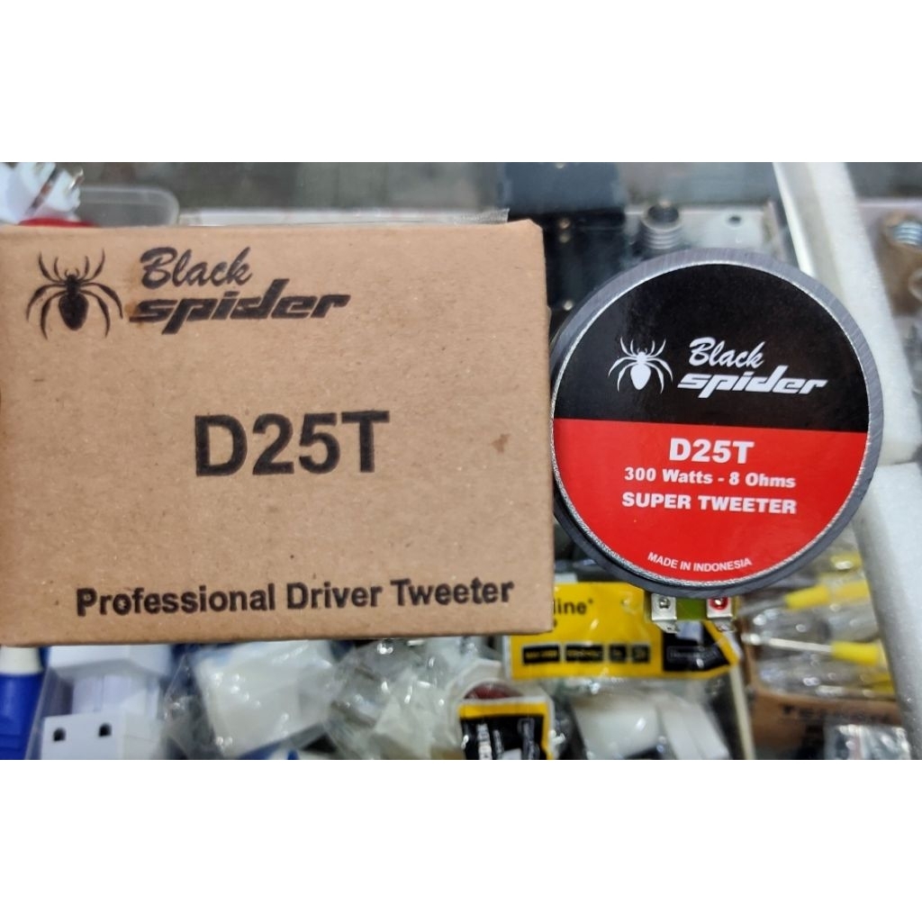 Twiter Black spider BS D25T Original produk