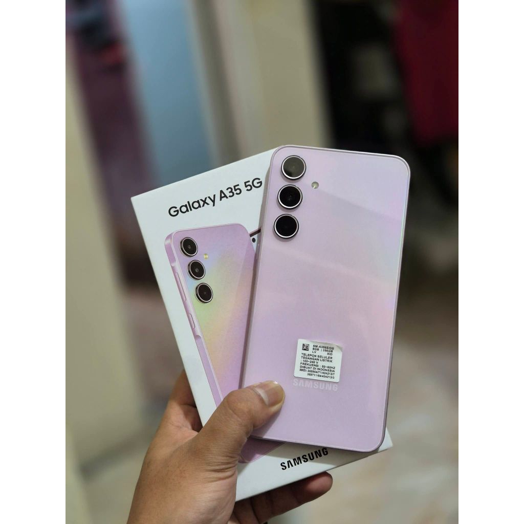 SAMSUNG A35 5G ORI SEIN SECOND FULLSET | RAM 8/256GB