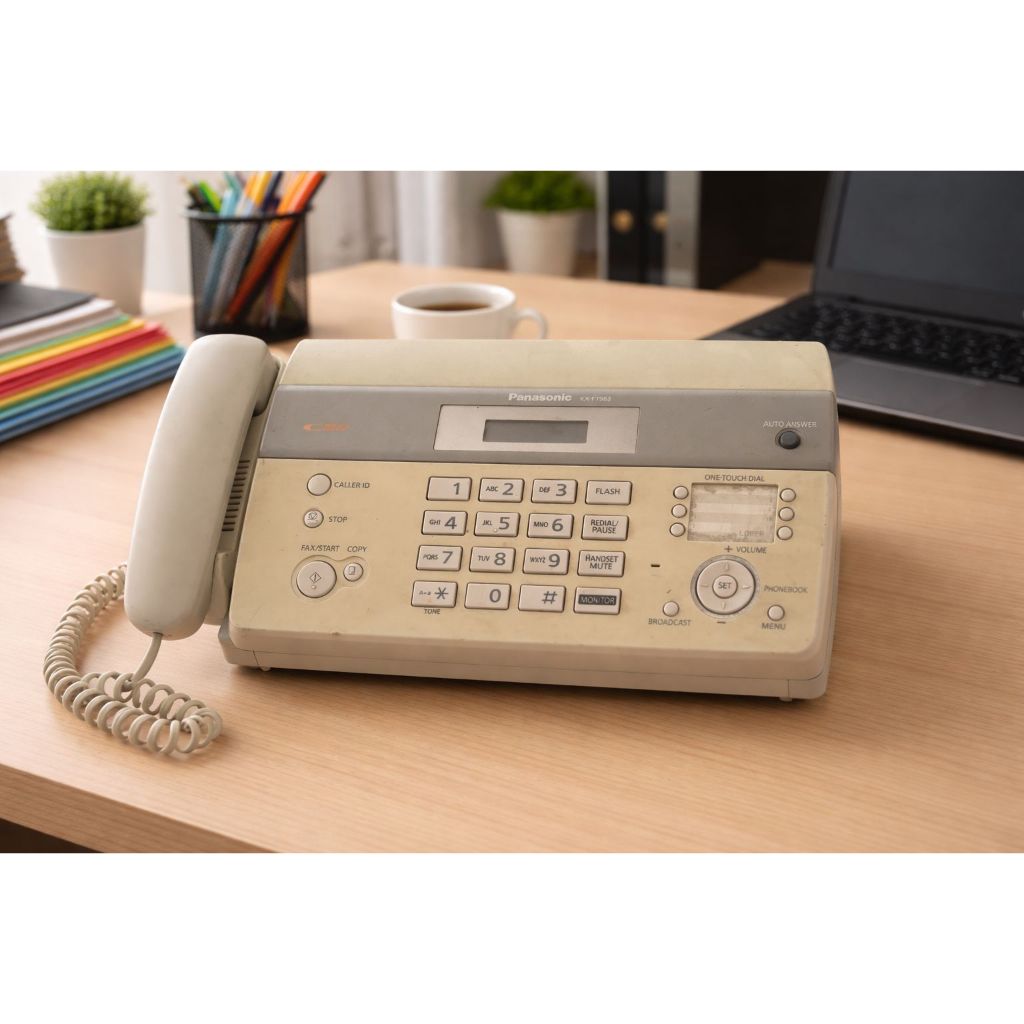 Panasonic KX-FT983 Mesin Fax Telepon Kantor | Fax Machine Panasonic | Fax + Telephone