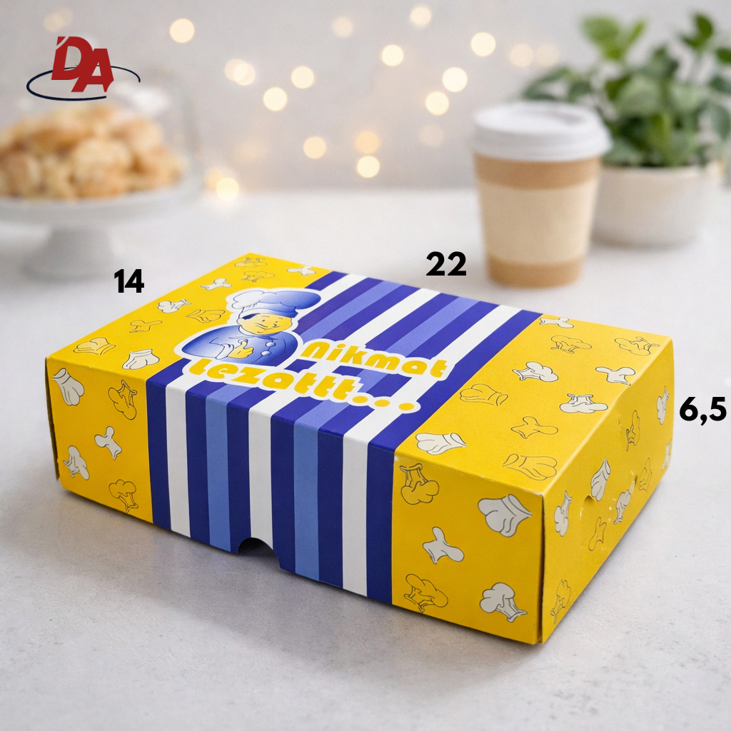 KOTAK KUE MOTIF - SNACK BOX - DUS SNACK - KOTAK MAKANAN