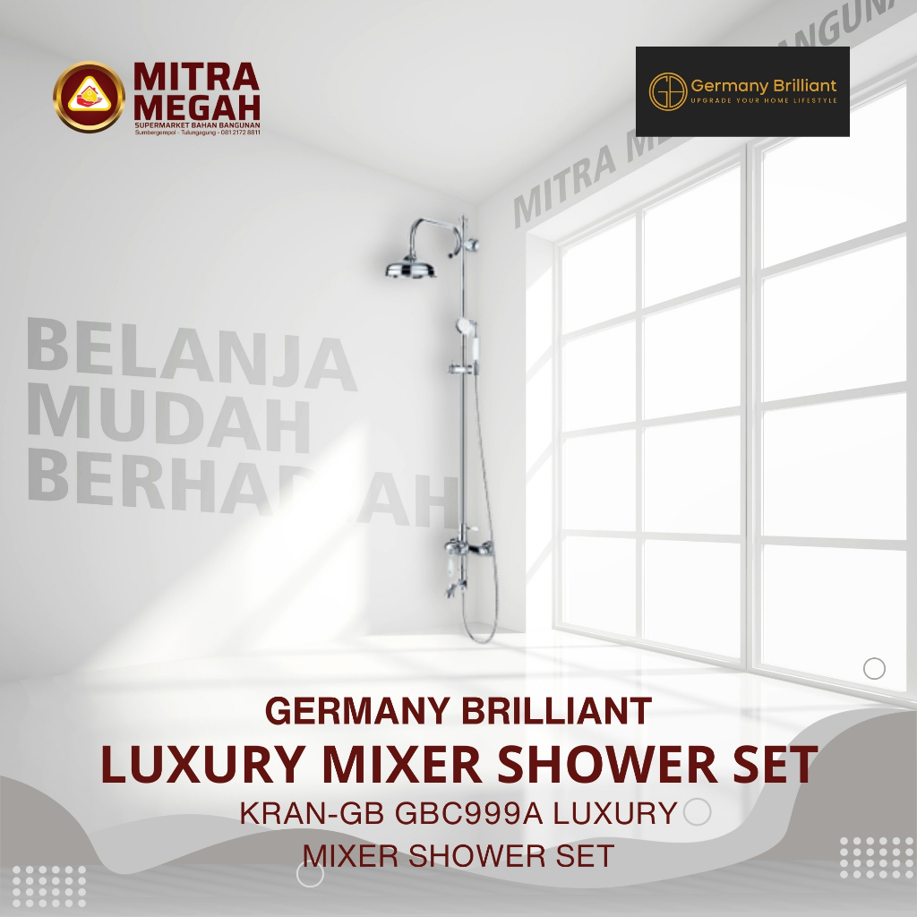 KRAN-GB GBC999A LUXURY MIXER SHOWER SET