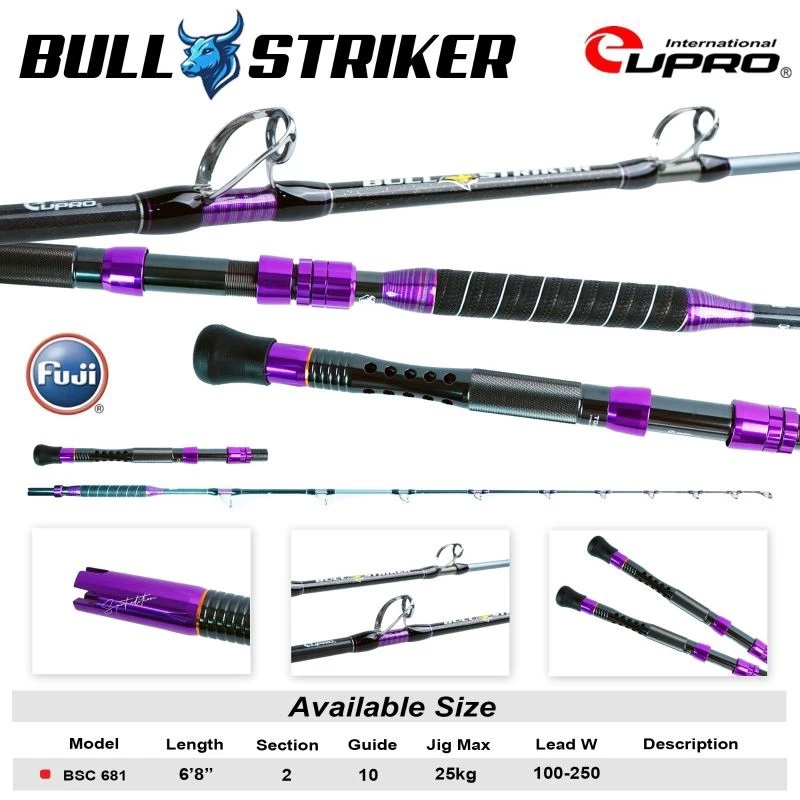 JORAN TROLLING EUPRO BULL STRIKER BOAT BSC681 TROLLING
