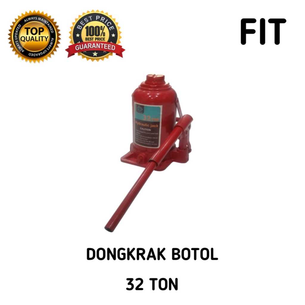 Dongkrak Botol bottle 32T ton 32ton Hidrolik Hydraulic Jack truck mobil Dongkrak botol 32t ton Dongk