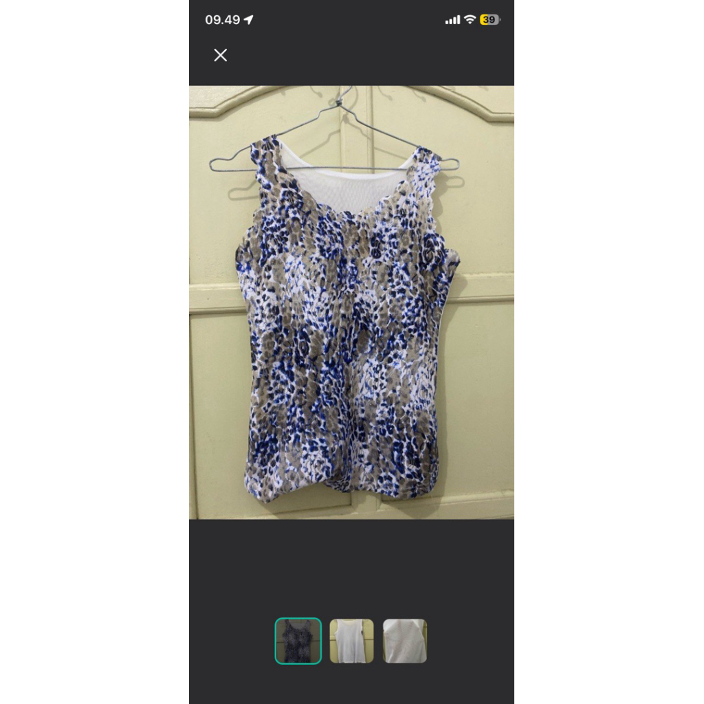 [PRELOVED] Tanktop Leopard Blink-Blink