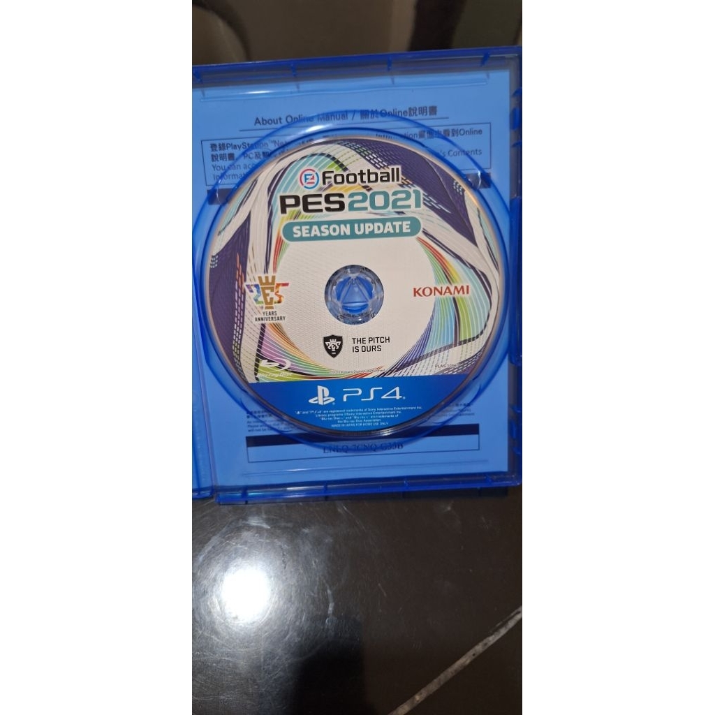efootball pes 2021 PS4 good condition