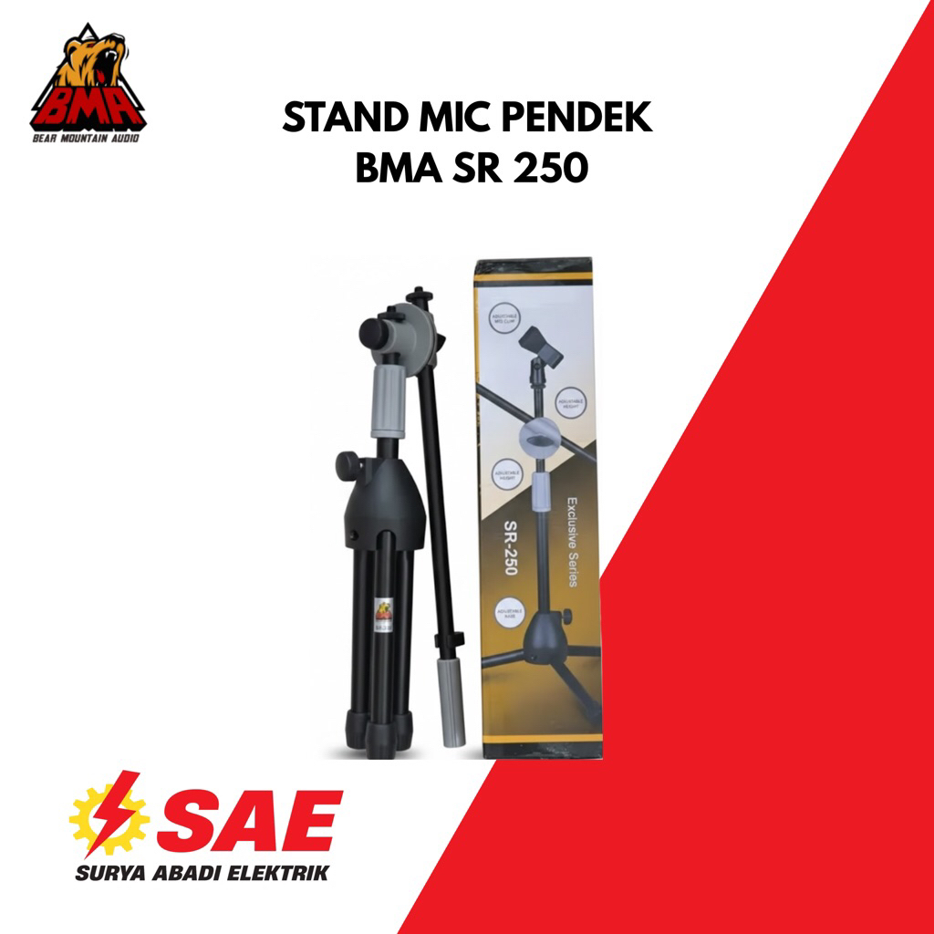 Stand Mic Pendek BMA SR250