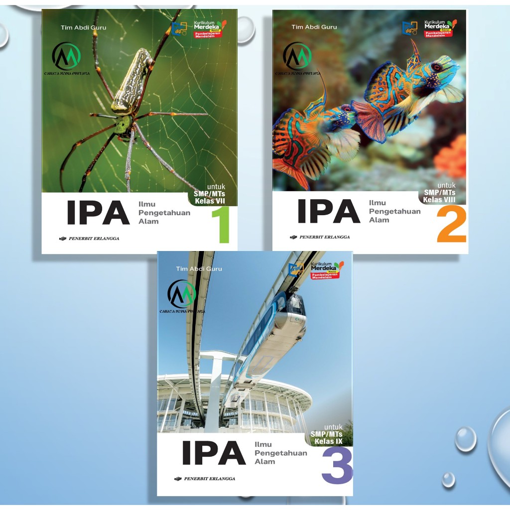 [Penerbit Erlangga] IPA SMP/MTS KELAS 7, 8 & 9 REVISI PENDALAMAN MATERI original