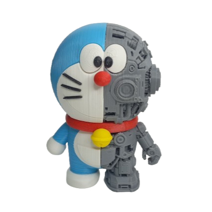 /Dygo /Figure Articulated /Mainan Artikulasi /3D Print /Doraemon Robot/ Doraemon