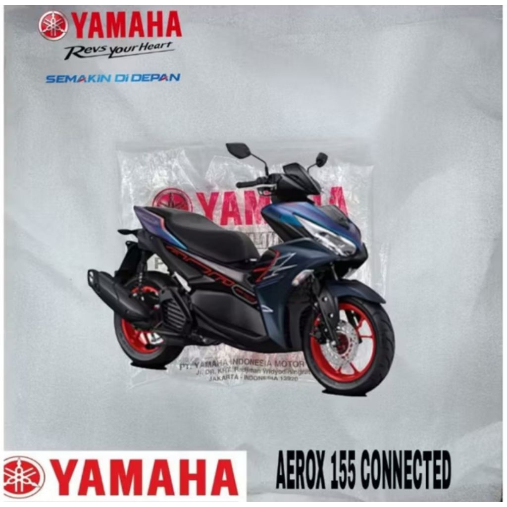 COVER FULL BODY HALUS AEROX CYBERCITY CYBER CITY ORIGINAL YAMAHA ASLI