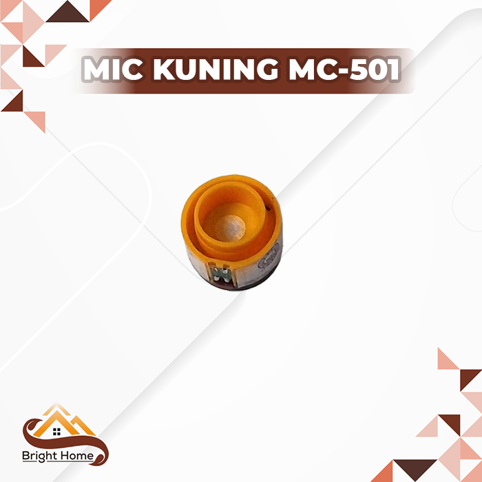 Spool Mic MC501 Spul Microphone Kuning MC-501 Dynamic Microphone