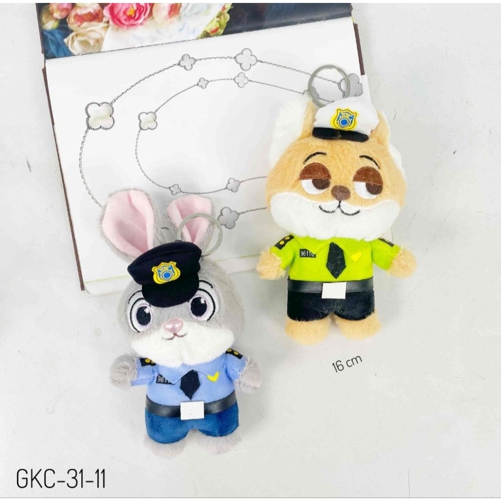 Gantungan Kunci Zootopia/ Keychain Zootopia/ Gantungan Tas