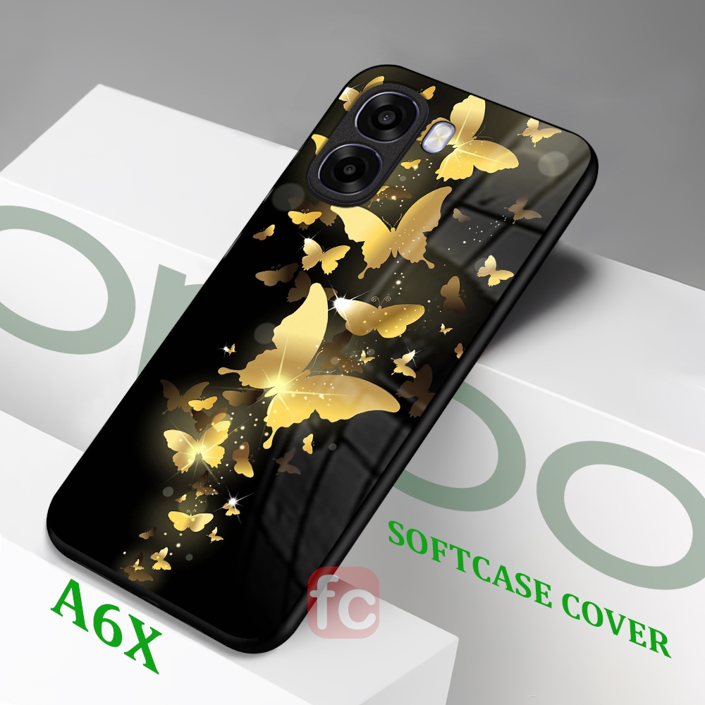 FR12 Softcase Kilau Oppo A6X | A6x Case Casing Kesing Silikon A6x | A6X Silicon Pelindung Hp Freedom