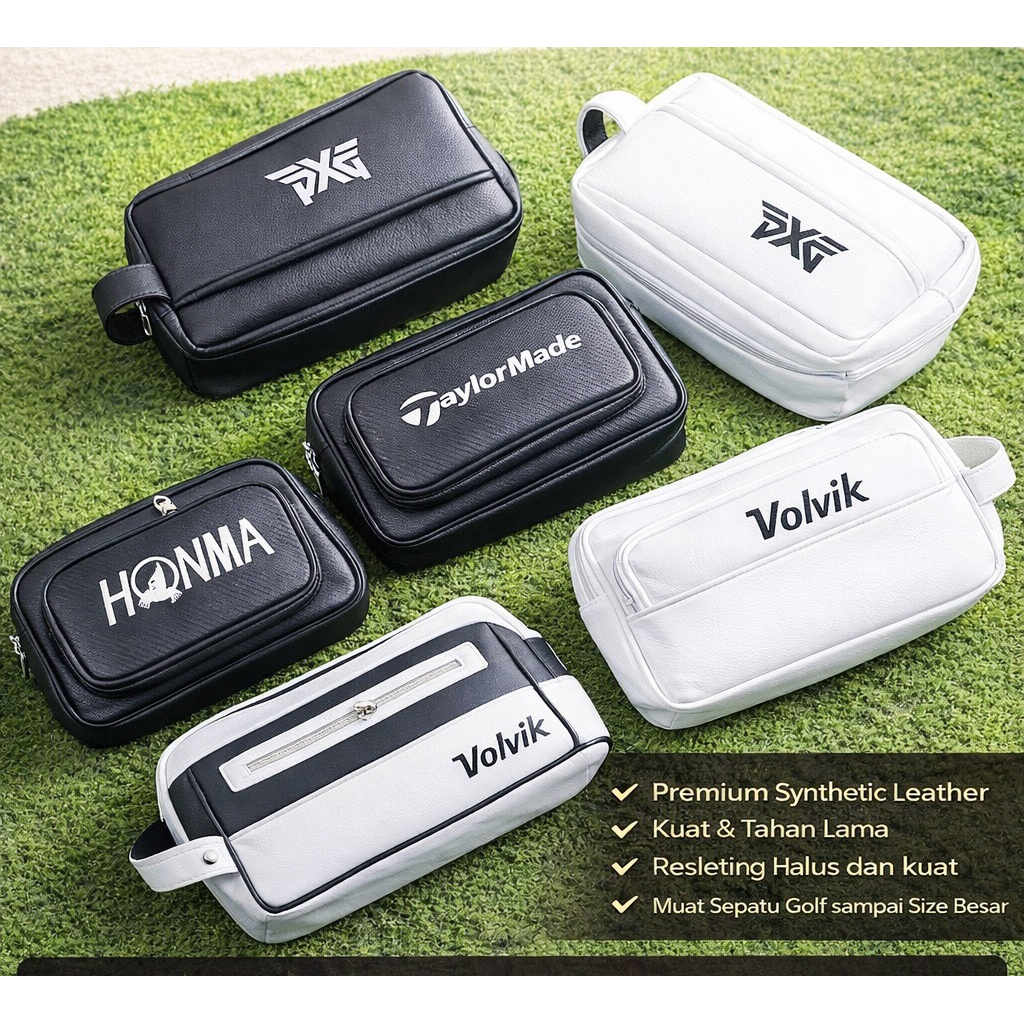 tas bola golf pouch exclusive hand bag ball golf hand bag golf