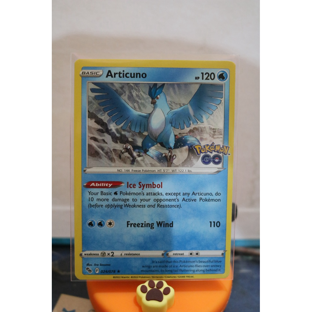 Articuno | PokemonGo KARTU POKEMON CARD POKMEON TCG